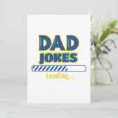 Pappagrappen Laden... Feestdagenkaart (Staand voorkant)