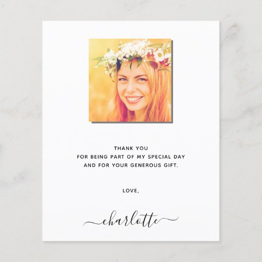 Pappas gras blush roze dank je kaart (Achterkant)