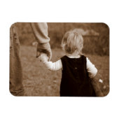 Pappa's hand houden magneet (Horizontaal)