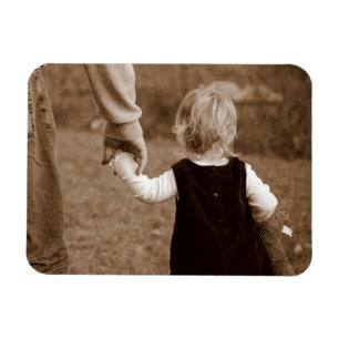 Pappa's hand houden magneet