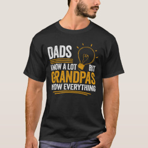 Pappas weten veel, opa's weten alles t-shirt