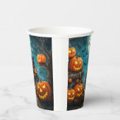 Pappbecher für eine Halloweenparty Papieren Bekers (Rechts)
