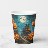 Pappbecher für eine Halloweenparty Papieren Bekers (Voorkant)