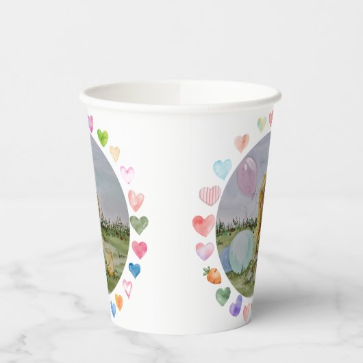 Pappbecher Pferdemotiv, Pony Party Papieren Bekers (Links)