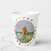 Pappbecher Pferdemotiv, Pony Party Papieren Bekers (Voorkant)