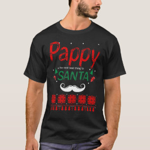 Pappel het volgende beste ding aan de Kerstman T-shirt