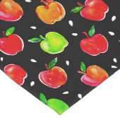 Pappelpatroon Waterverf Lange Tafelloper (Hoek)