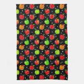 Pappelpatroon Waterverf Theedoek (Verticaal)