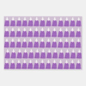 pappels kerst grappig inpakpapier vel (Voorkant)