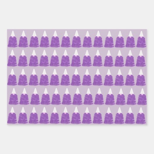 pappels kerst grappig inpakpapier vel (Voorkant)