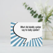 pappelspin briefkaart (Staand voorkant)