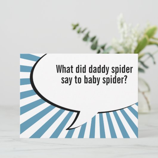 pappelspin kaart (Staand voorkant)