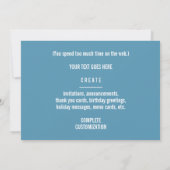 pappelspin kaart (Achterkant)