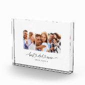 papper een leuk modern script multi foto gift (Rechts)