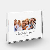 papper een leuk modern script multi foto gift (Links)