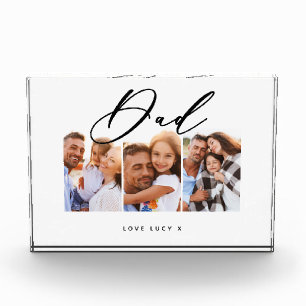 papper een leuk modern script multi foto gift