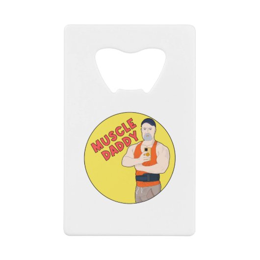 Pappie Creditkaart Flessenopener (Voorkant)