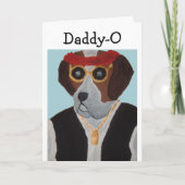Pappie-O Sint Bernard Kerel Kaart (Voorkant)