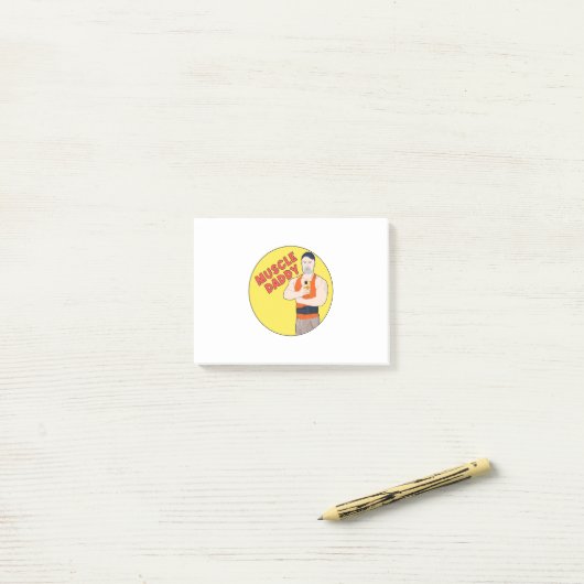 Pappie Post-it® Notes (Op bureau)