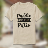 Pappie van het terras Vaderdag Papa T-shirt