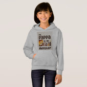 Pappie's Braai Protege kinder hoodie (Voorkant volledig)