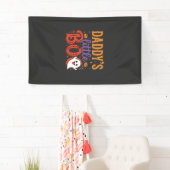Pappies Kleine Boe Halloween Geest Design Spandoek (Insitu)