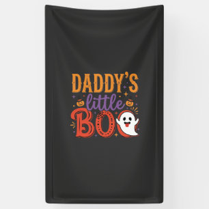 Pappies Kleine Boe Halloween Geest Design Spandoek