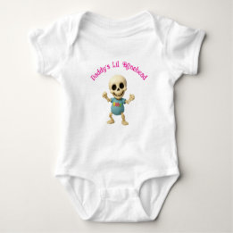 Pappies kleine domkop-meisjes baby-bodypakje romper