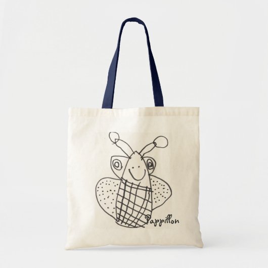 Pappillon - kind tote bag (Voorkant)