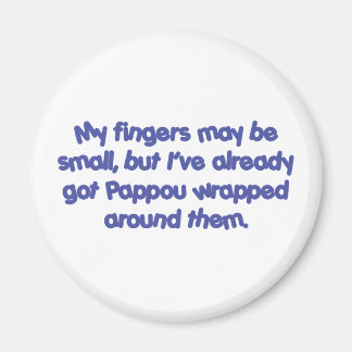 Pappou' s Verpakt (Blauw) Magneet