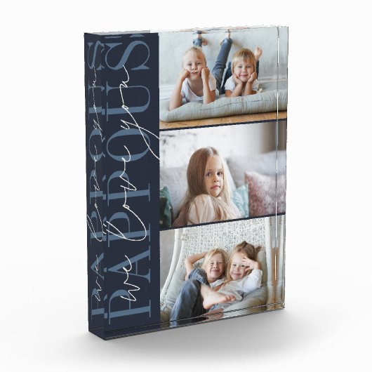 Pappous we houden van je 3 fotoblokken (Links)