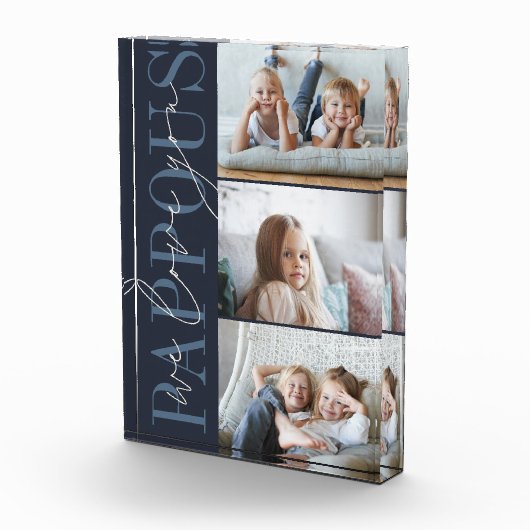 Pappous we houden van je 3 fotoblokken (Rechts)