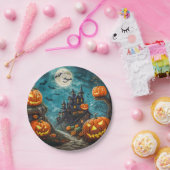 Pappteller für eine Halloween Party Papieren Bordje (Feest)