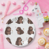 Pappteller "Otto der braune Maulwurf" Papieren Bordje (Feest)