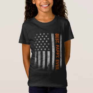 Pappy American Flag Vaderdag for Pappy from da T-shirt