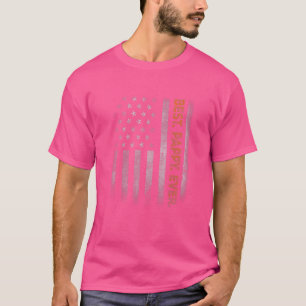 Pappy American Flag Vaderdag for Pappy from da T-shirt
