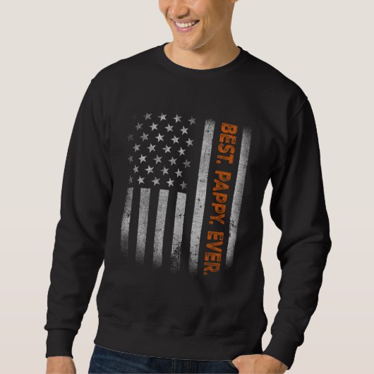 Pappy American Flag Vaderdag for Pappy from da Trui (Voorkant)