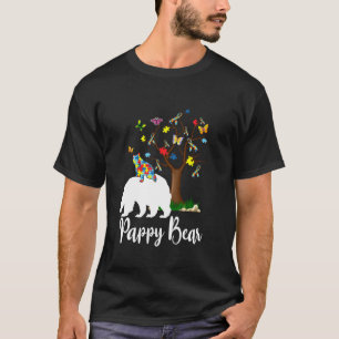 Pappy Beer Autisme Bewustzijn Liefde Steun T-shirt
