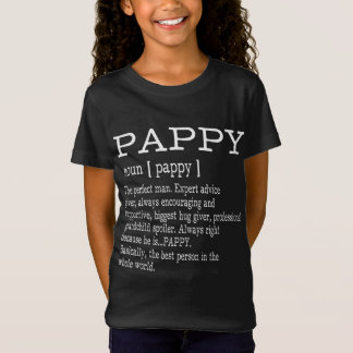 Pappy Definition Grandpa Vaderdag Gifts - Mannen T-shirt