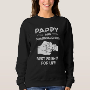 Pappy en kleindochter beste vrienden voor het leve trui