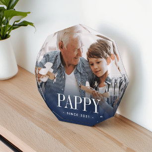 Pappy Grandpa Year ingesteld Fotoblokken