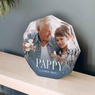 Pappy Grandpa Year ingesteld Fotoblokken
