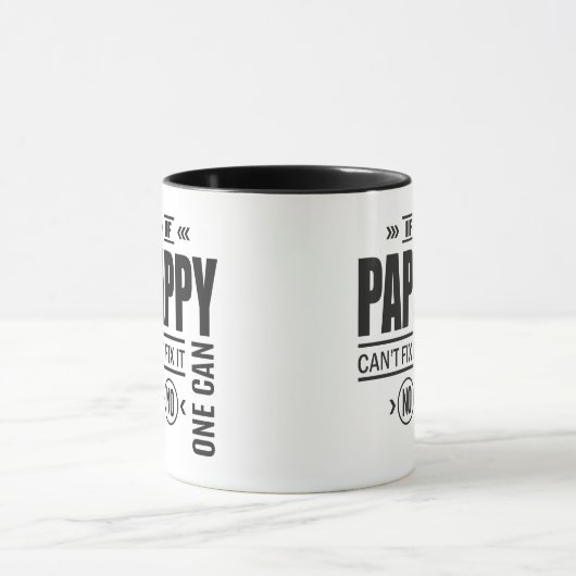 Pappy kan het niet oplossen mok (Midden)
