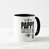 Pappy kan het niet oplossen mok (Voorkant rechts)
