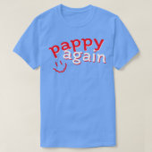 Pappy Opnieuw Zwangerschap Aankondiging Funny Baby T-shirt (Design voorkant)