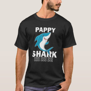 Pappy Shark Shirt Vaders Day Gift Idee voor Pappy