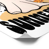 Pappy Summerween van verpleegster Halloween Ghost  Poster (Hoek)