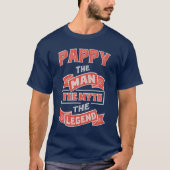 Pappy The Myth T-shirt Gifts! (Voorkant)