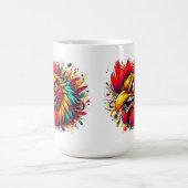 "Pappy the Spirited Rooster" Mug Koffiemok (Center)