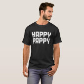 Pappy Vaderdag Gift Papa van kleindochter Gr T-shirt (Voorkant volledig)